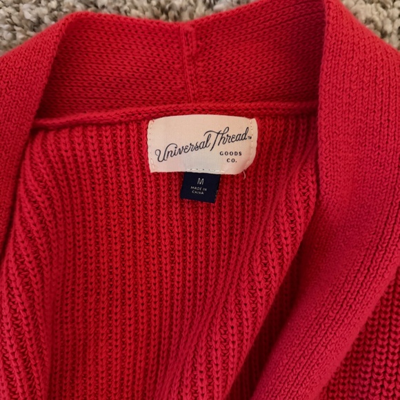 Red Cardigan - Picture 3 of 3